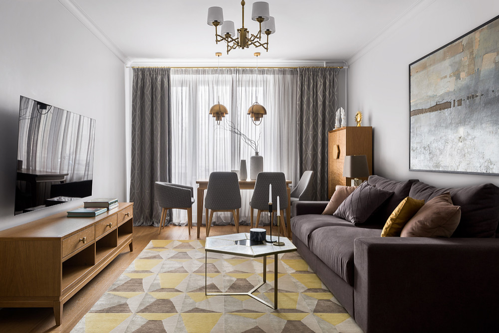 Сталинка на юго-западе Москвы, 90 м2