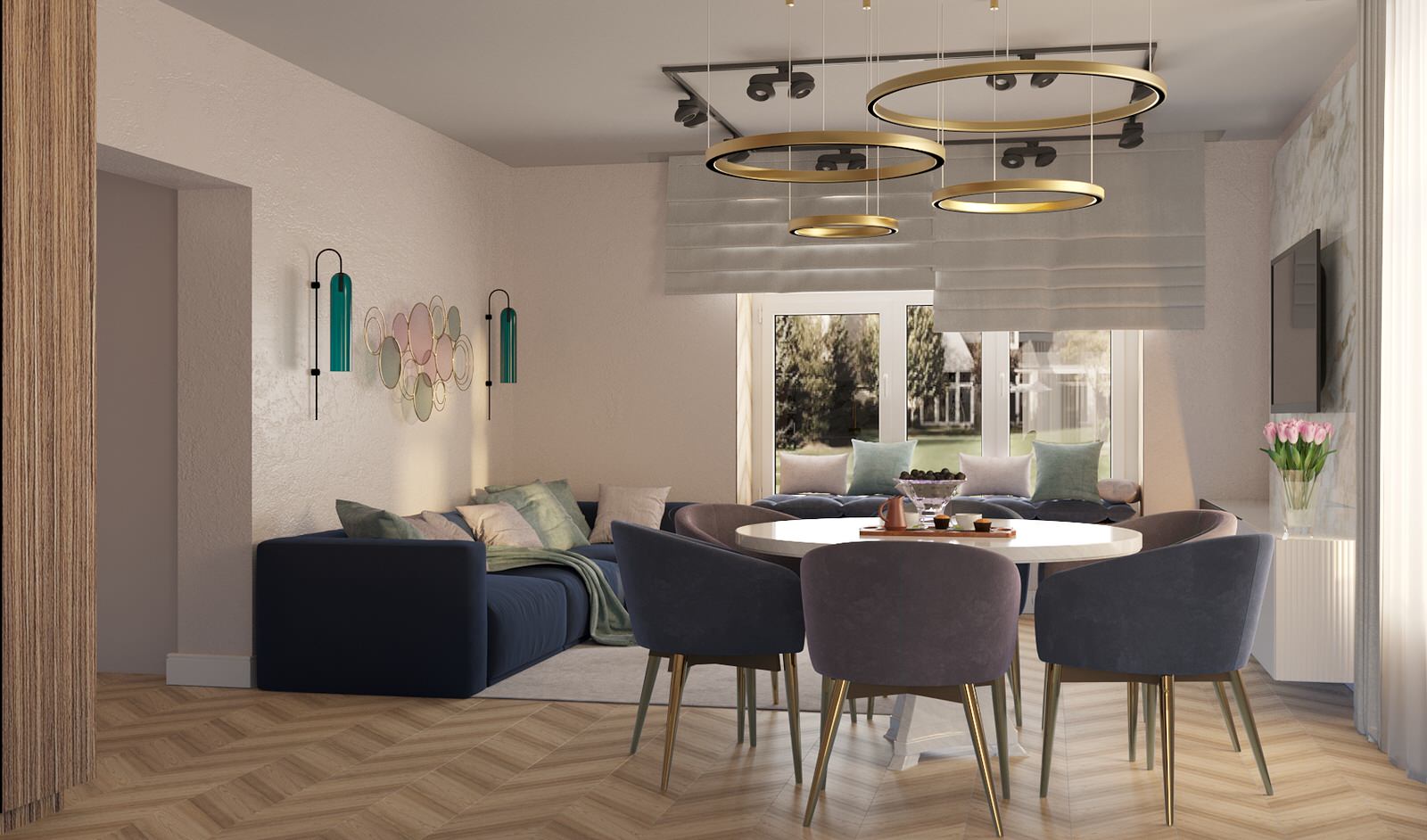 Обложка проекта: Кухня-Гостиная г. Тверь