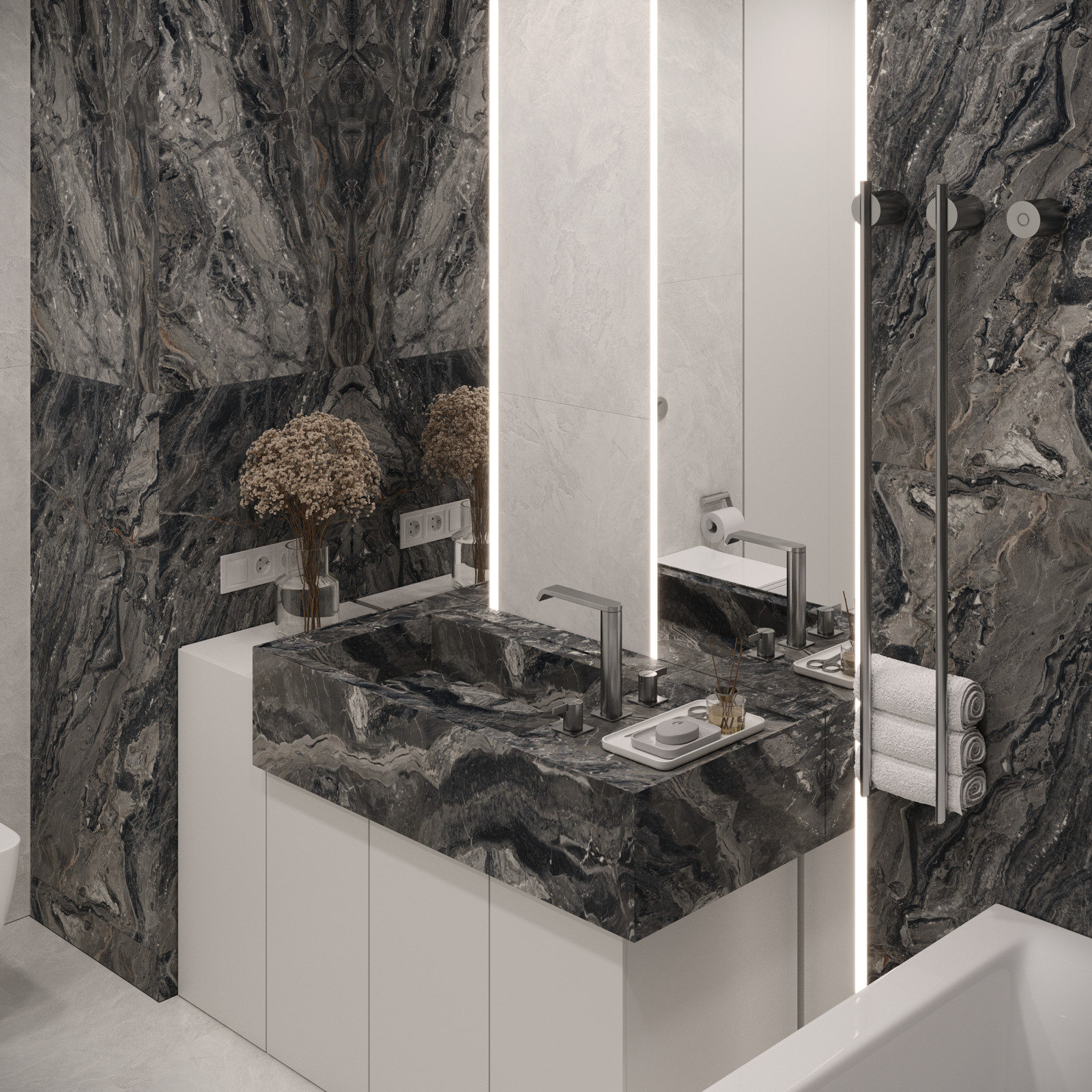 Bathroom in contemporary style