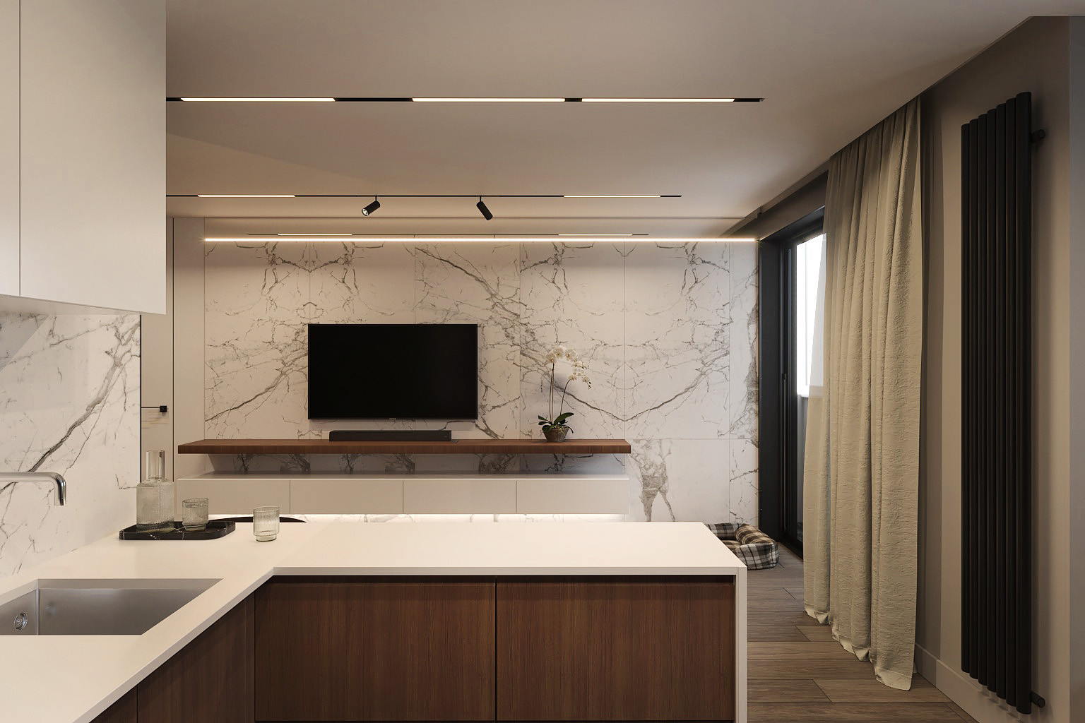 квартира в современном стиле