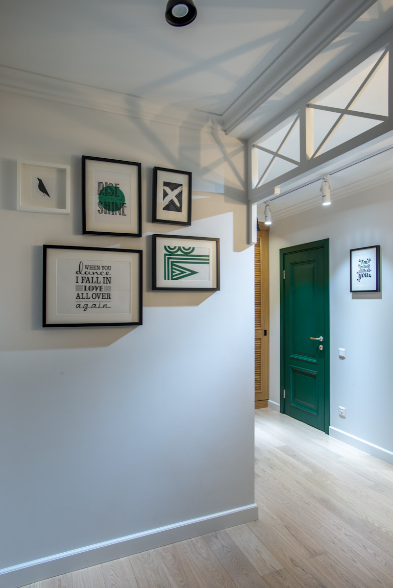 Съёмка квартиры 75м. в ЖК "Варшавское шоссе", проект дизайнера Веры Шевердёнок