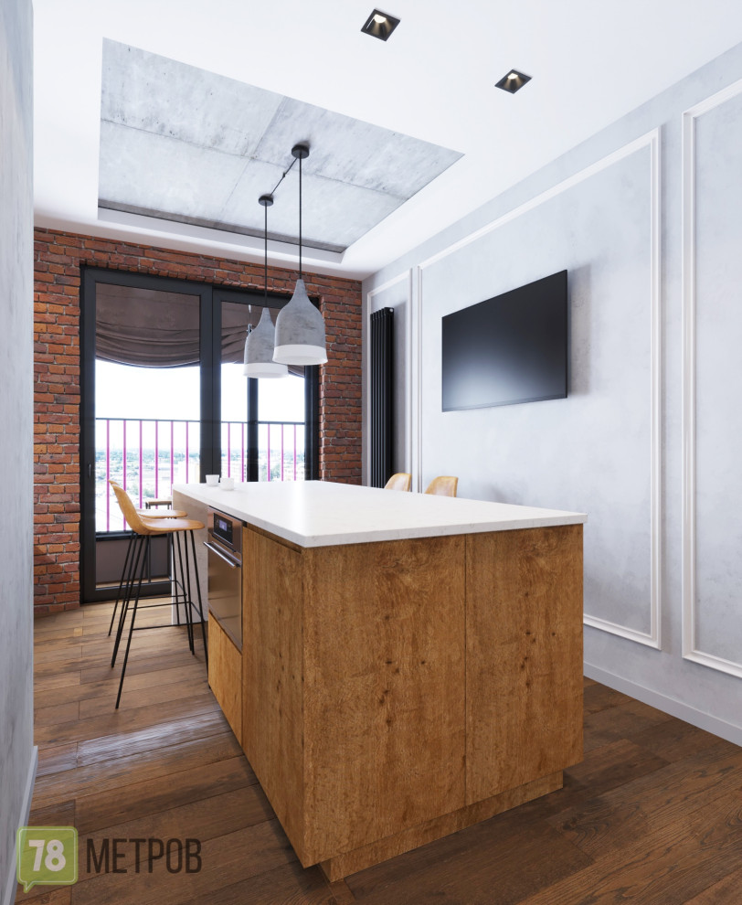 Дизайн-проект квартиры в ЖК "Галактика"