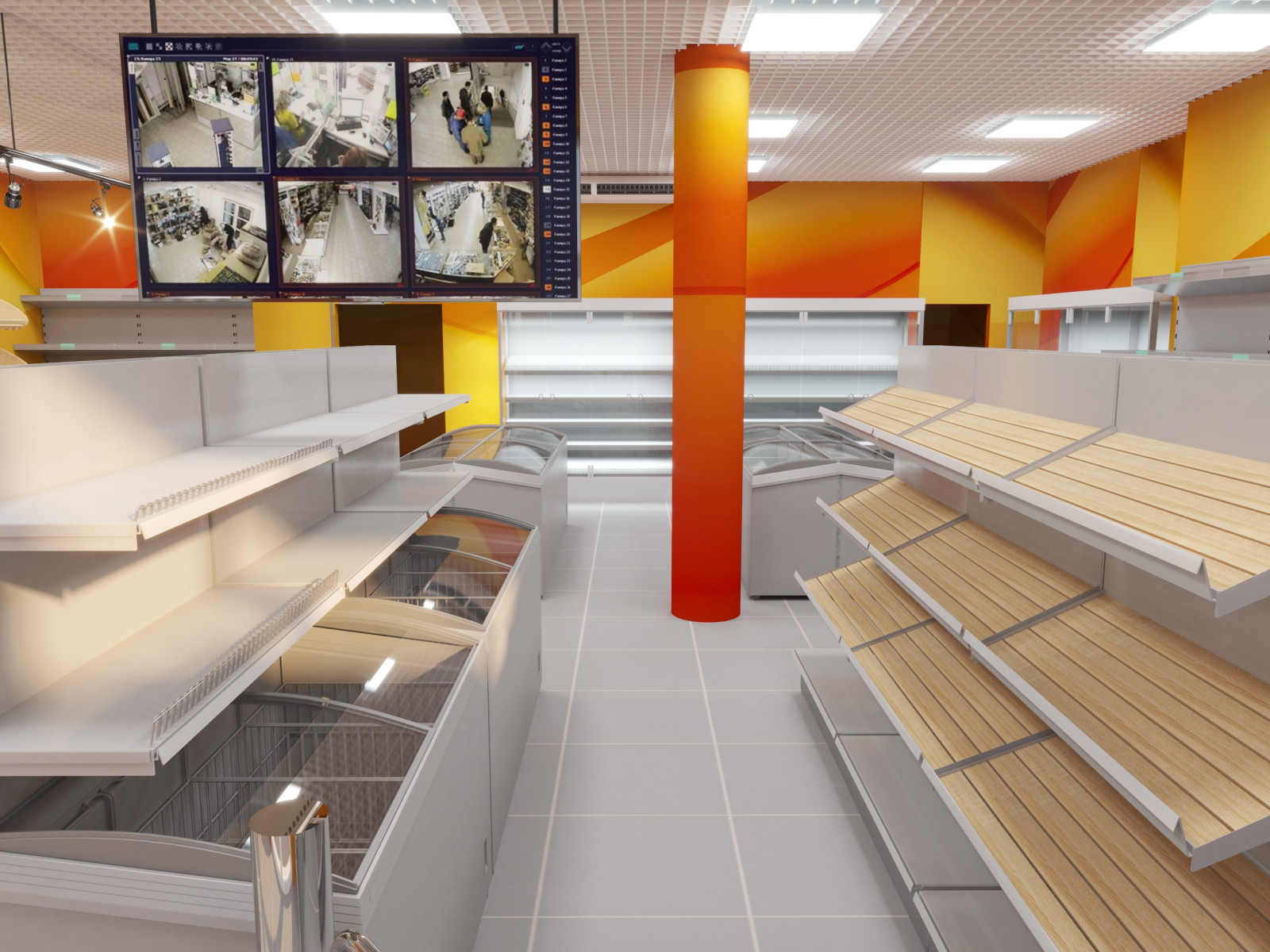 Дизайн проект магазина №1