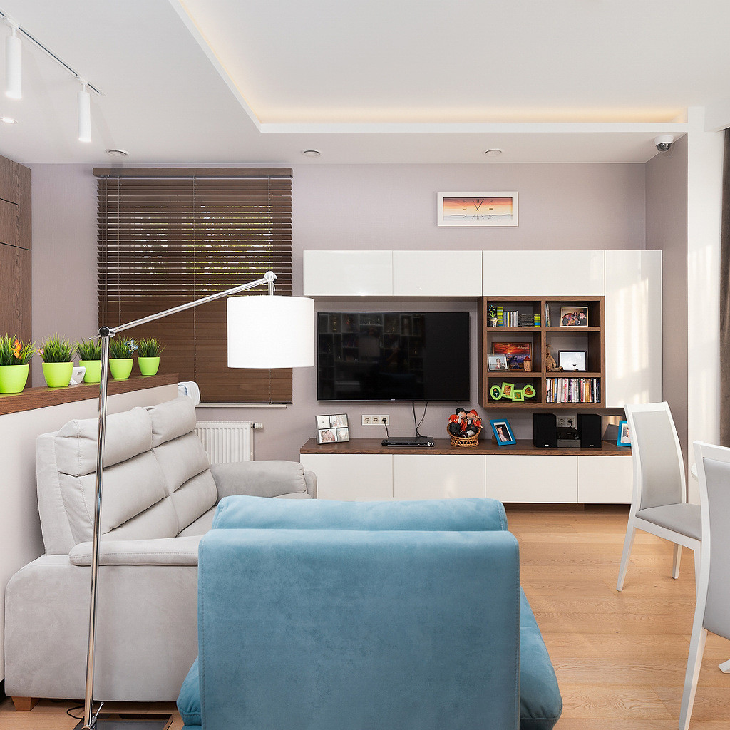 Организация кухни-столовой-гостиной