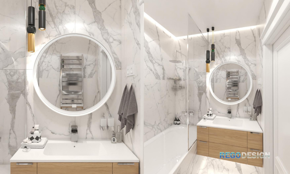 № 48 ДИЗАЙН ПРОЕКТ 80 КВ.М.