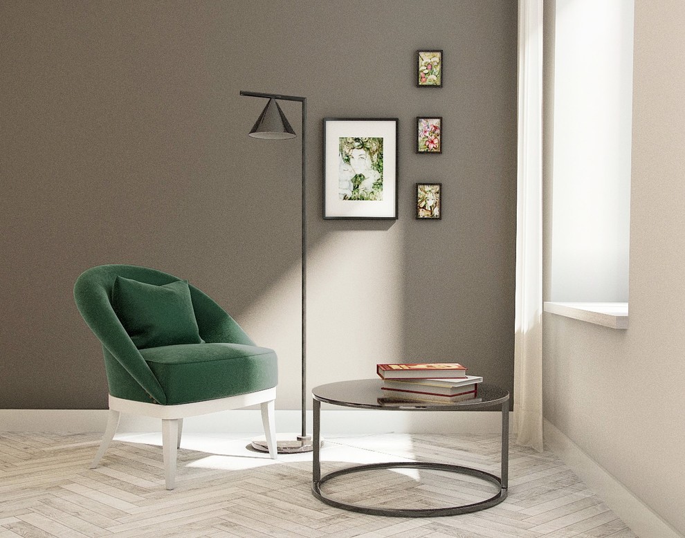 Цветовое оформление гостиной в минималистичном стиле