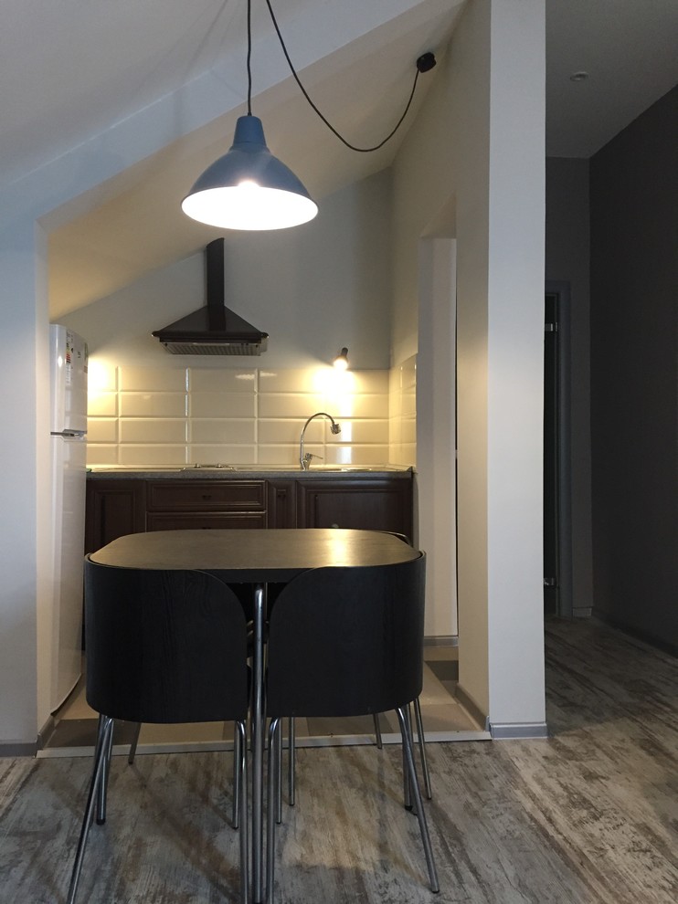 Студия на мансарде в стиле Лофт