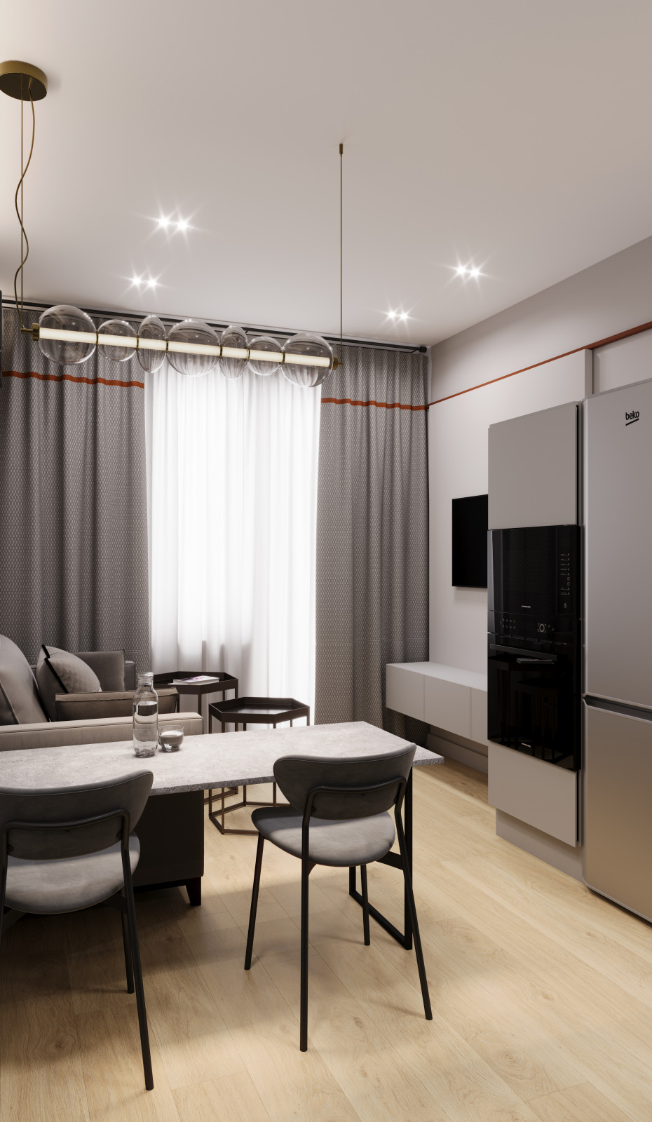 Однокомнатная квартира в ЖК Капитал, Самара