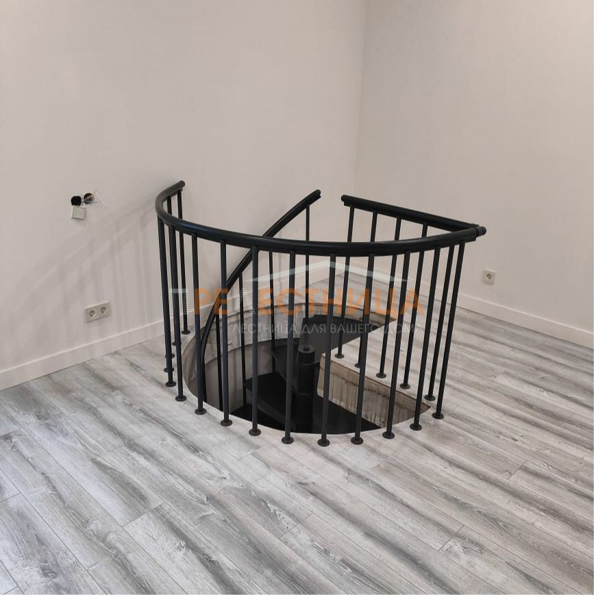 Винтовая лестница Calgary антрацит