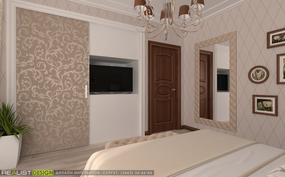 Спальня. Коттэдж по ул. Зелёная. Сургут. 2016