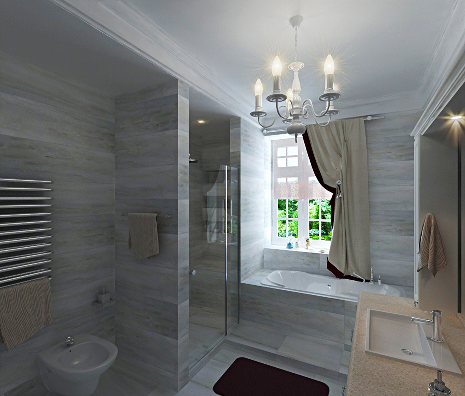 Обложка проекта: Ванная комната