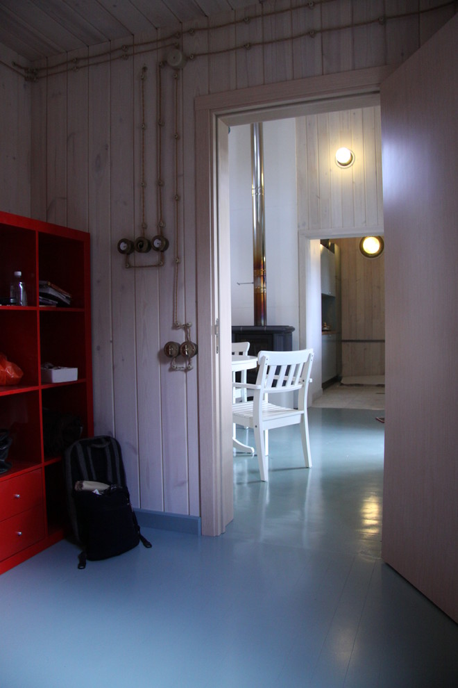 Дом с верандой каркасный 86м2