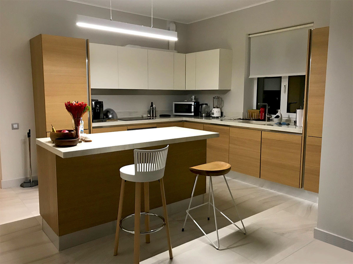 Обложка проекта: Лаконичная кухня в современном стиле