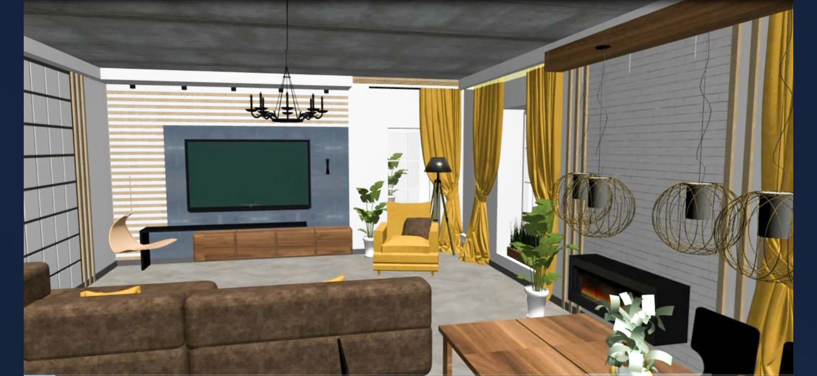 Преображение пространства кухни-гостиной в стиле Лофт