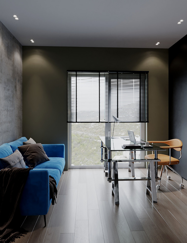 Обложка проекта: Дизайн-проект интерьера частного одноэтажного дома в Калининградской области