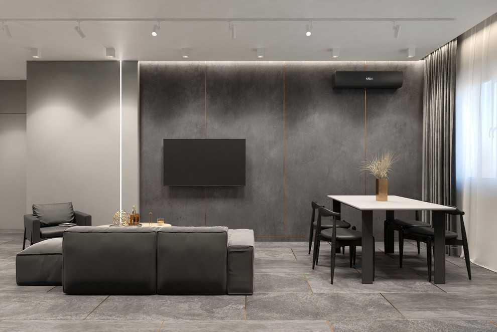 Дизайн проект 3-комнатной квартиры в современной стилистике