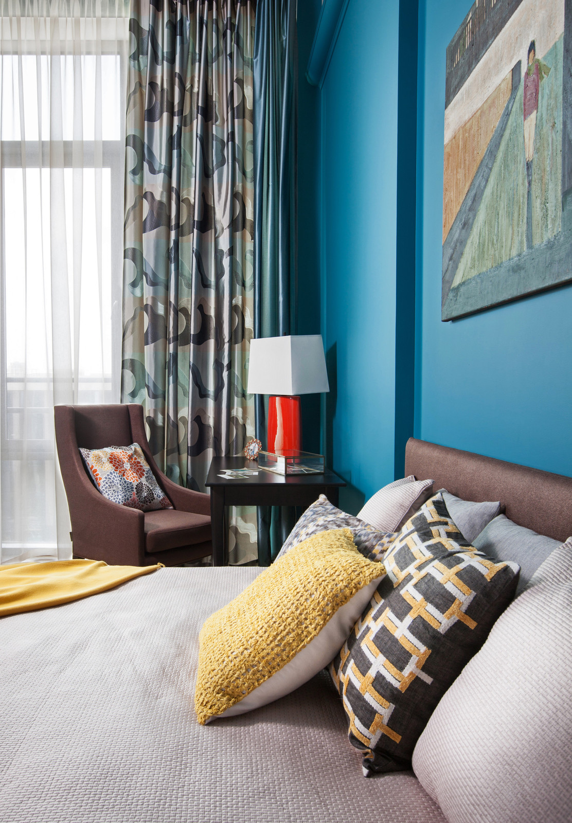 Супер яркая квартира. Сколково парк