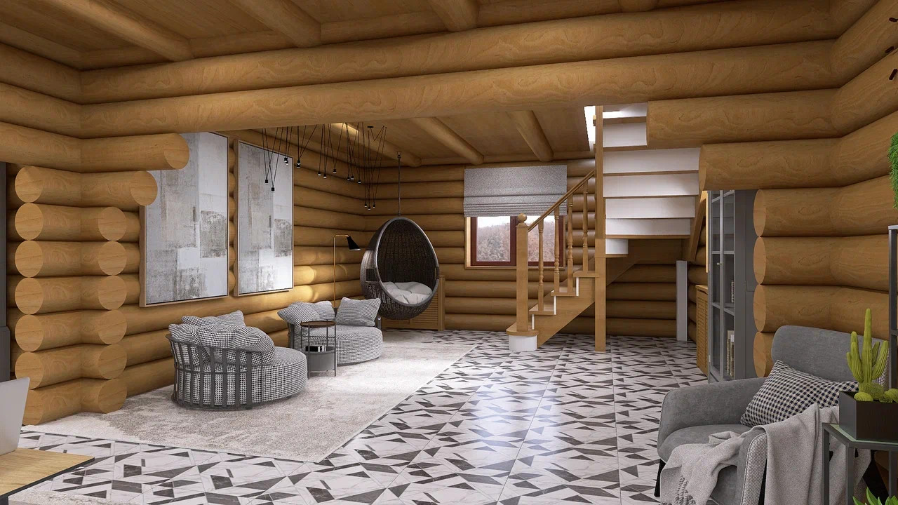 Деревянный дом в Московской области