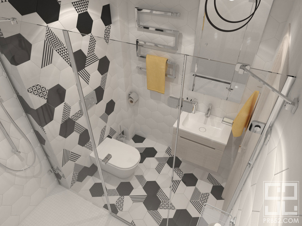 Проект присоединения однокомнатной квартиры к существующей в ЖК "7 небо"