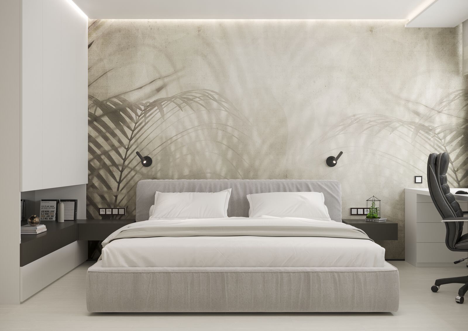Interior design of an apartment with a children's room