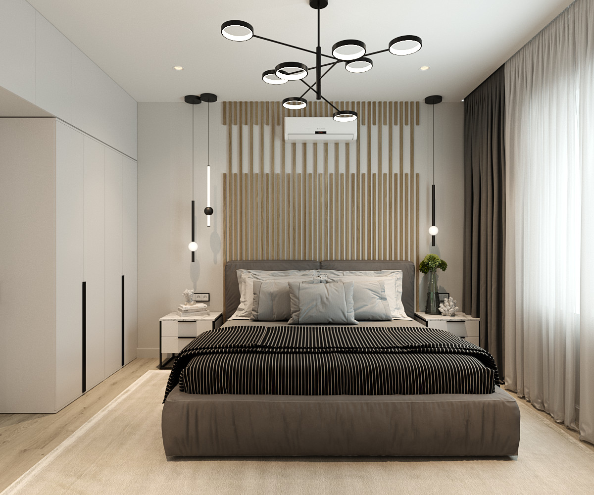 Загородный дом в одном уровне