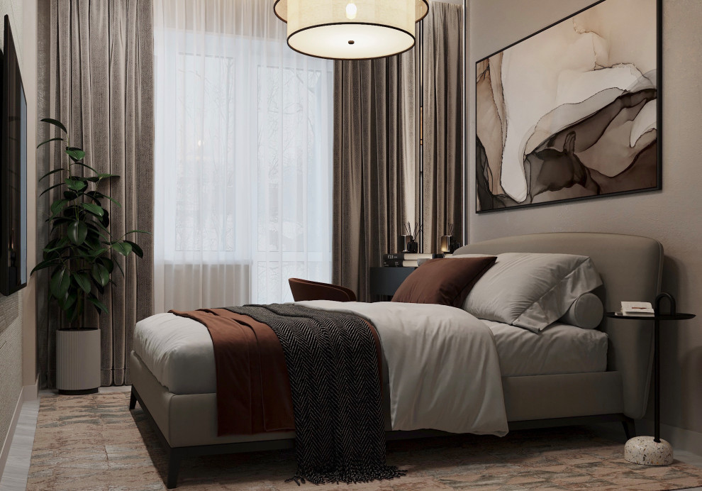 "Ничего лишнего". Квартира 70 кв.м., ЖК "Отражение"