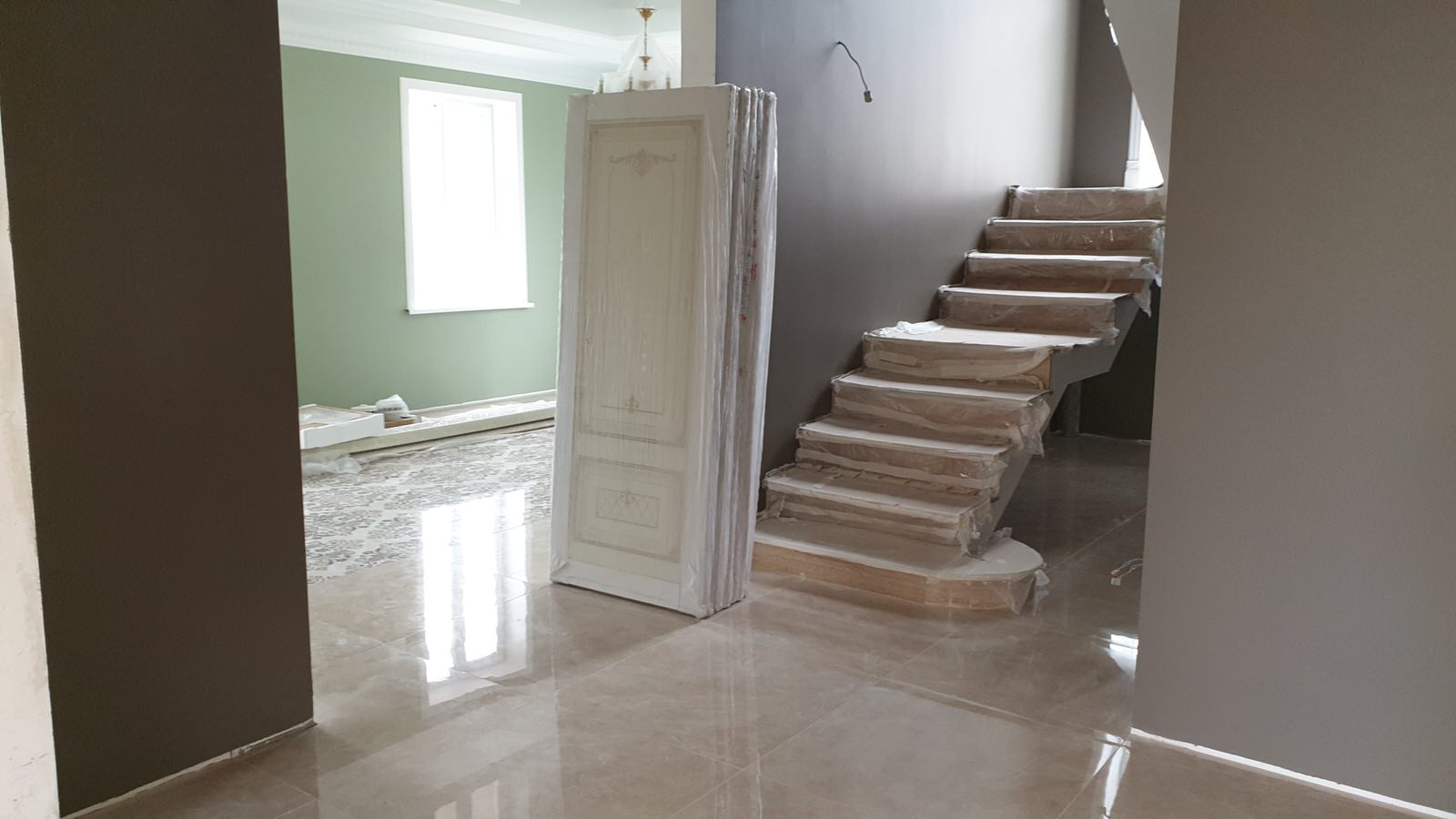 Отделка загородного дома Петродворец