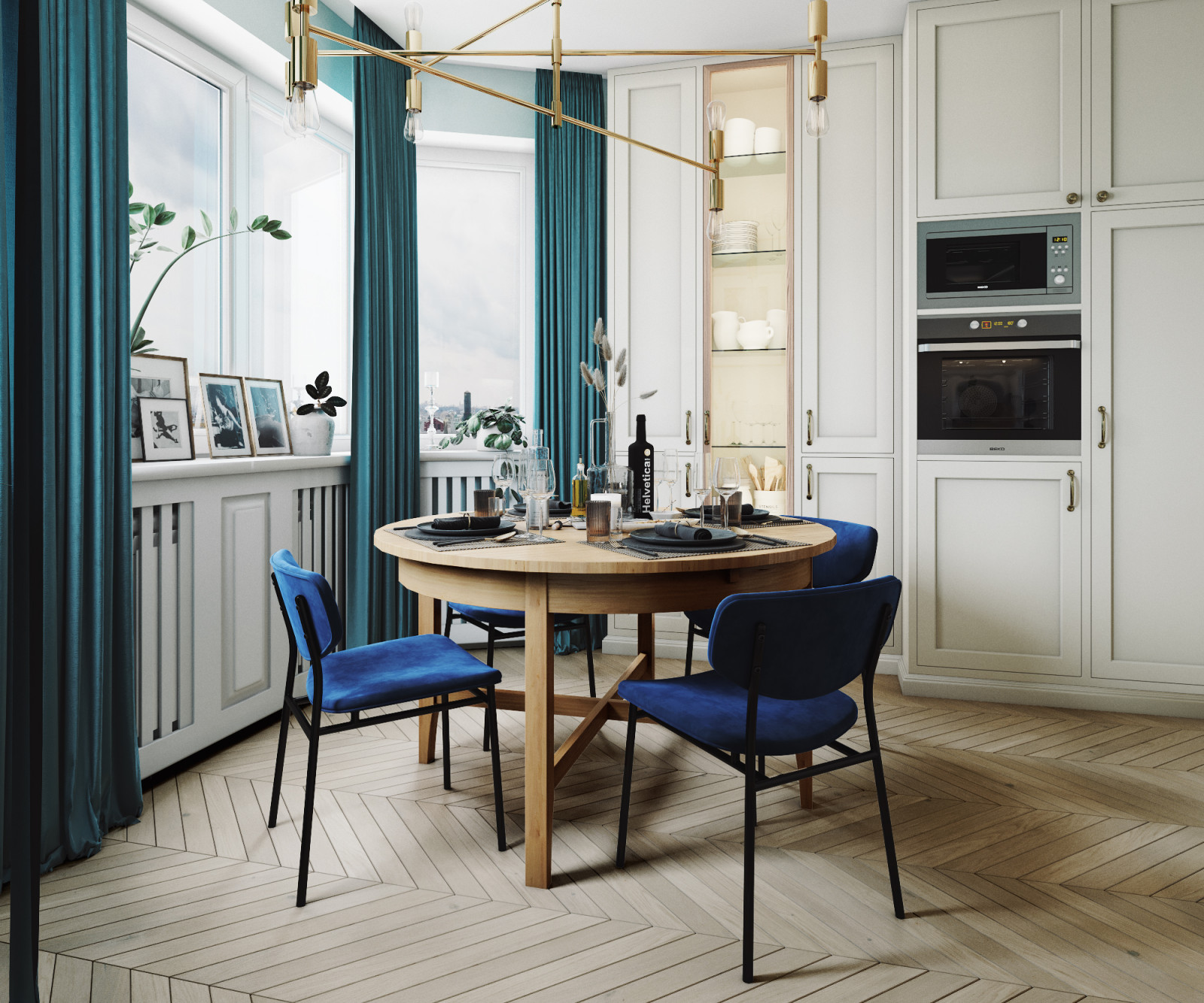 В ярком цвете