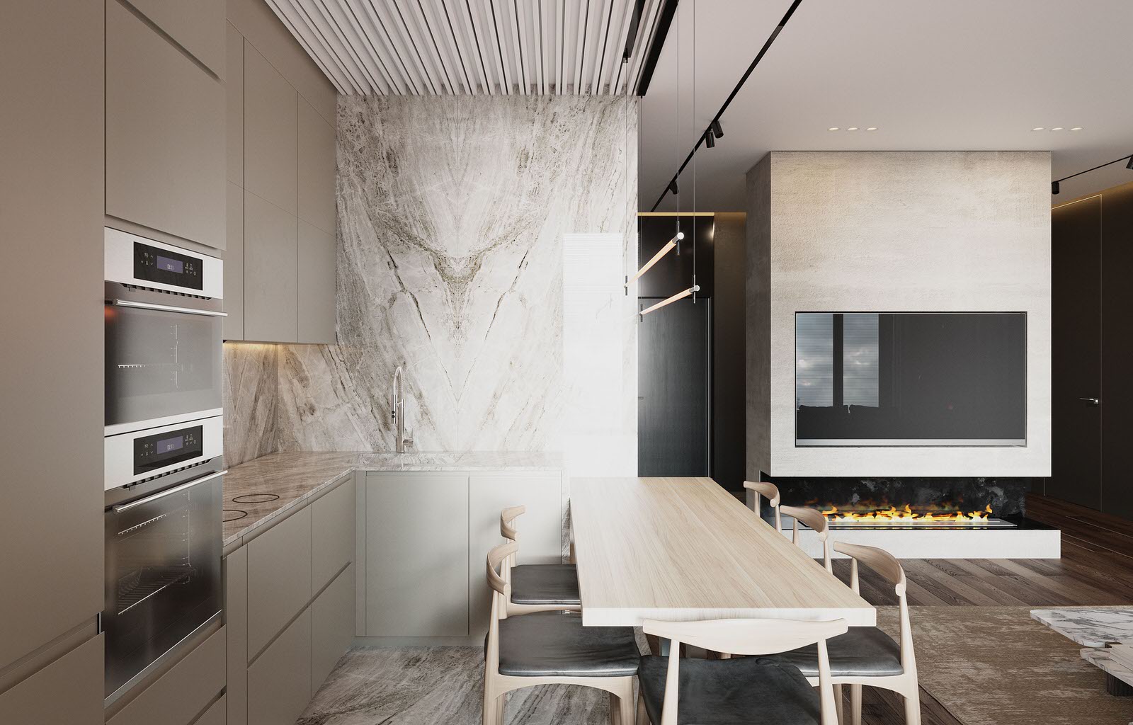 Интерьер ЖК Futurist "Место силы"