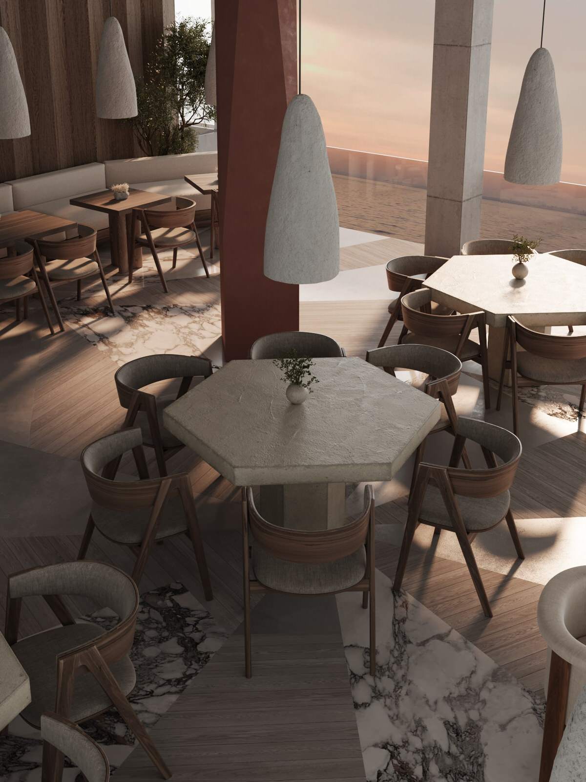 Ресторан спа отеля, г. Бар, Черногория