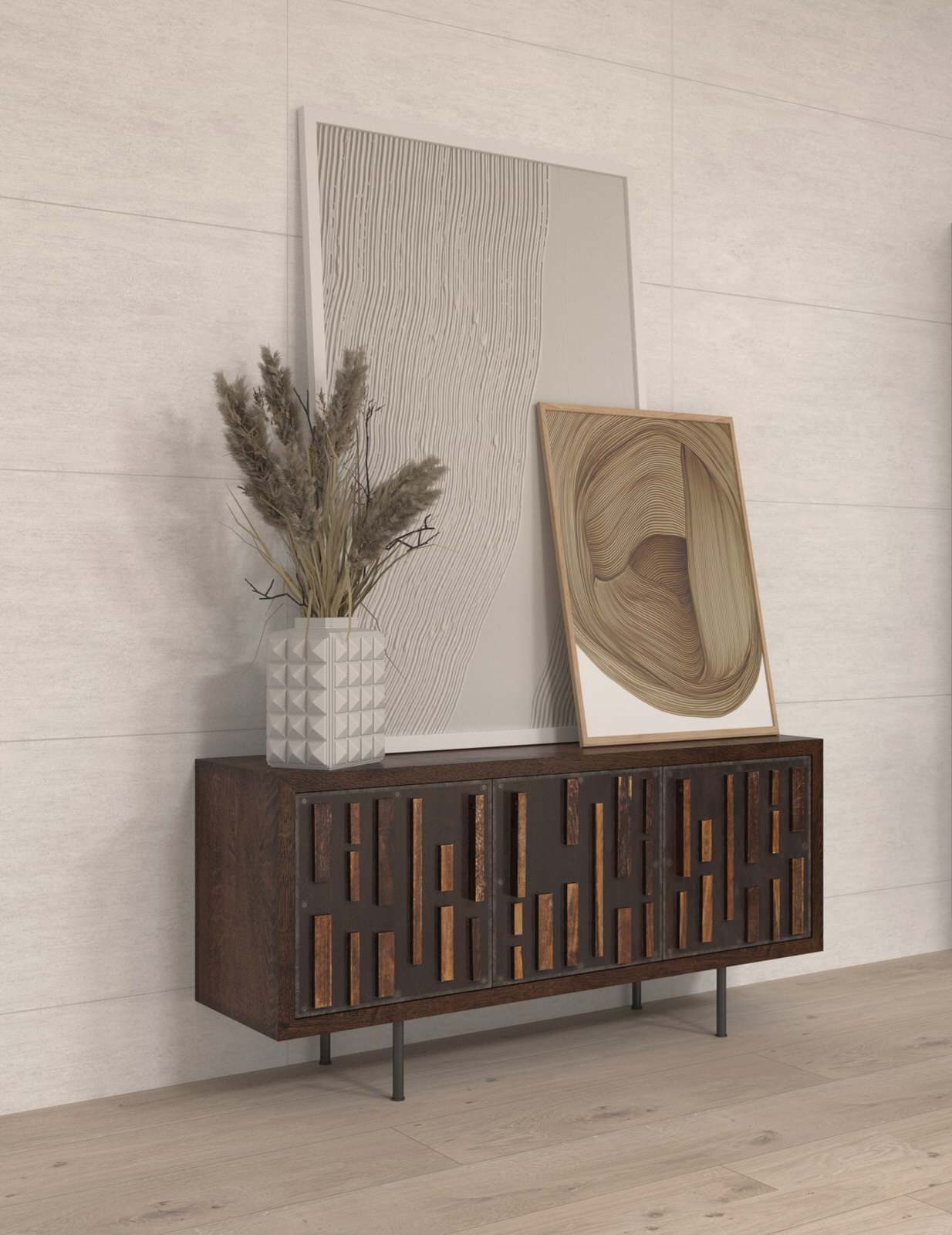 Обложка проекта: Интерьер частного дома в стиле эко-минимализм