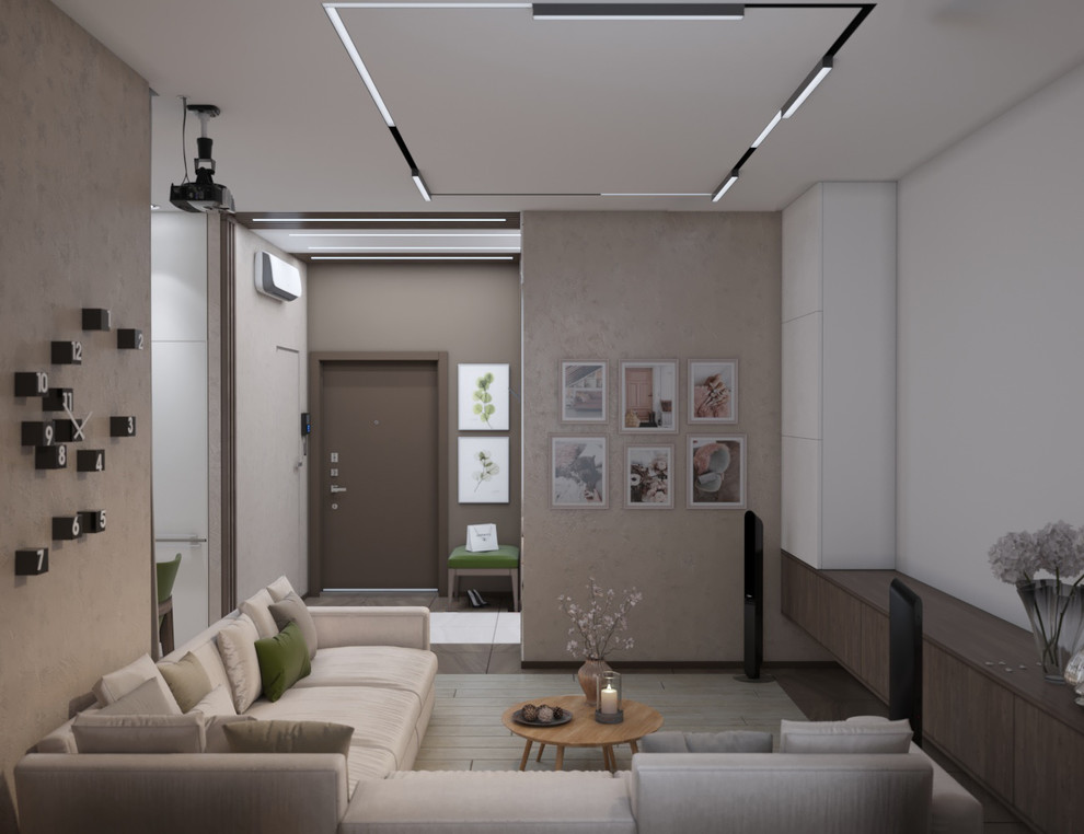 Современное пространство для молодой девушки