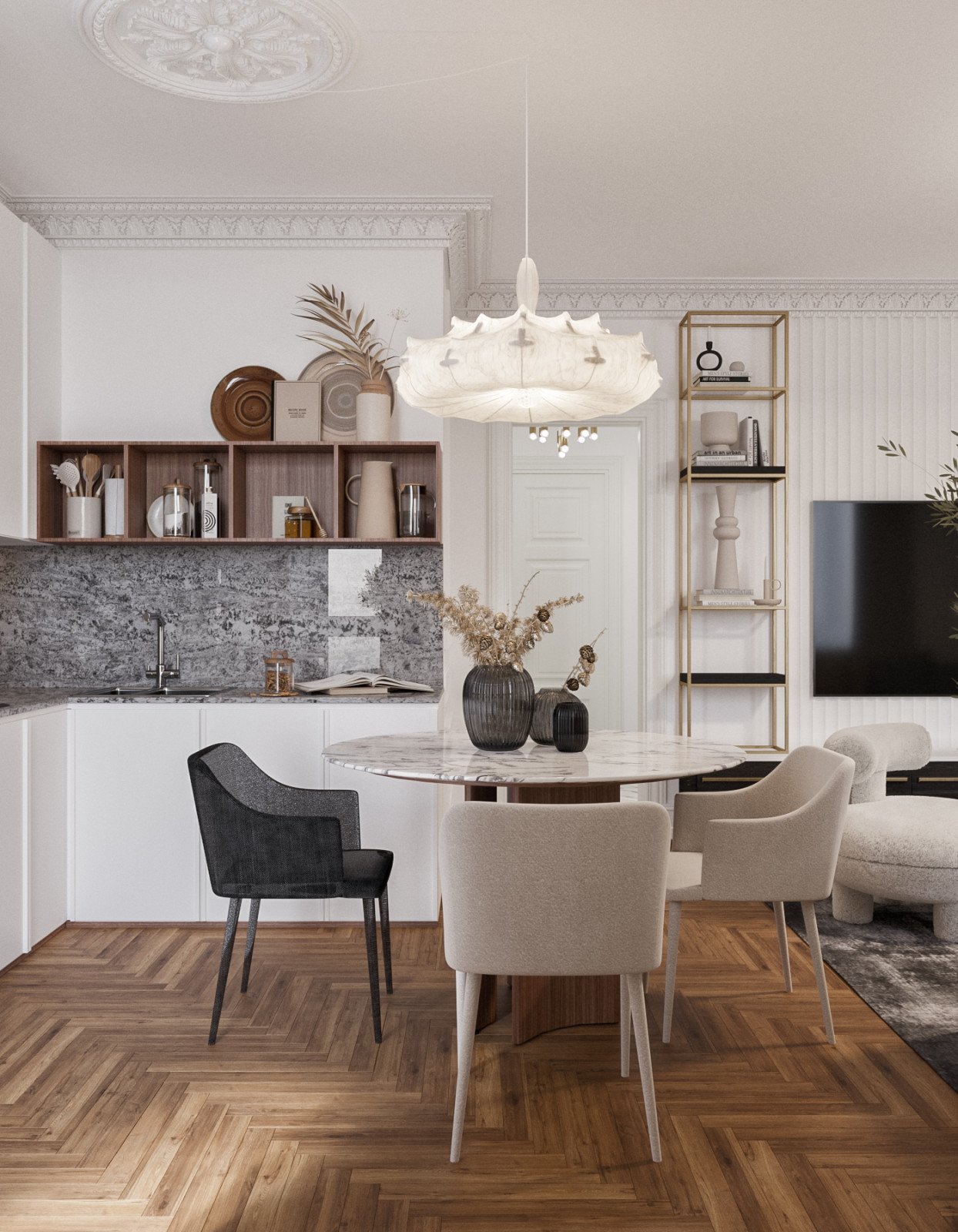 Квартира в сталинском доме на Кутузовском проспекте