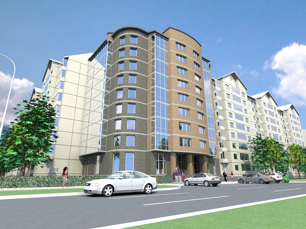 Обложка проекта: Жилой комплекс "Сибирь"