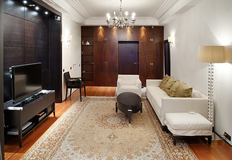 Обложка проекта: Реализованный проект гостиной