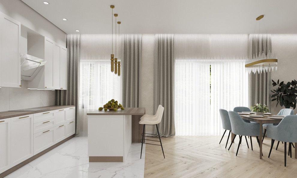 1й этаж частного дома