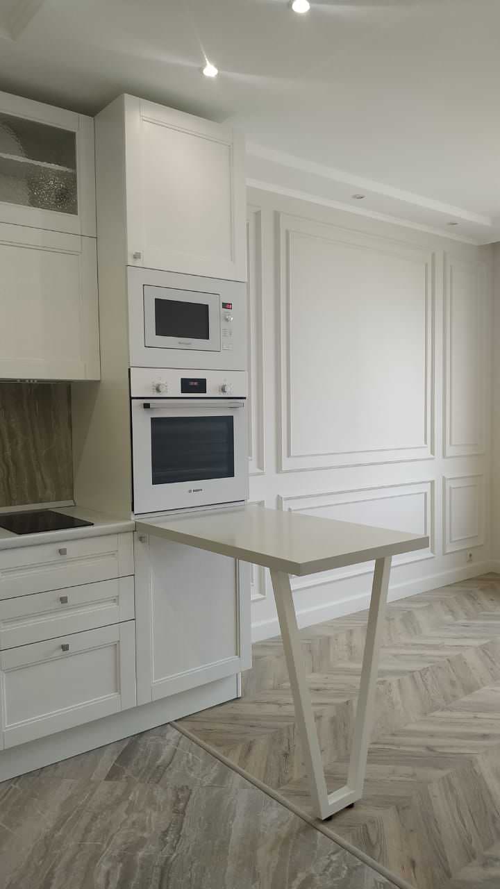 Светлый интерьер однокомнатной квартиры 38 кв.м.