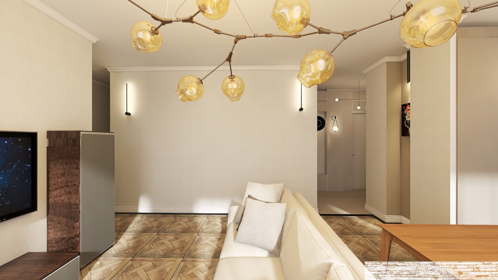 Подбор света в готовый интерьер