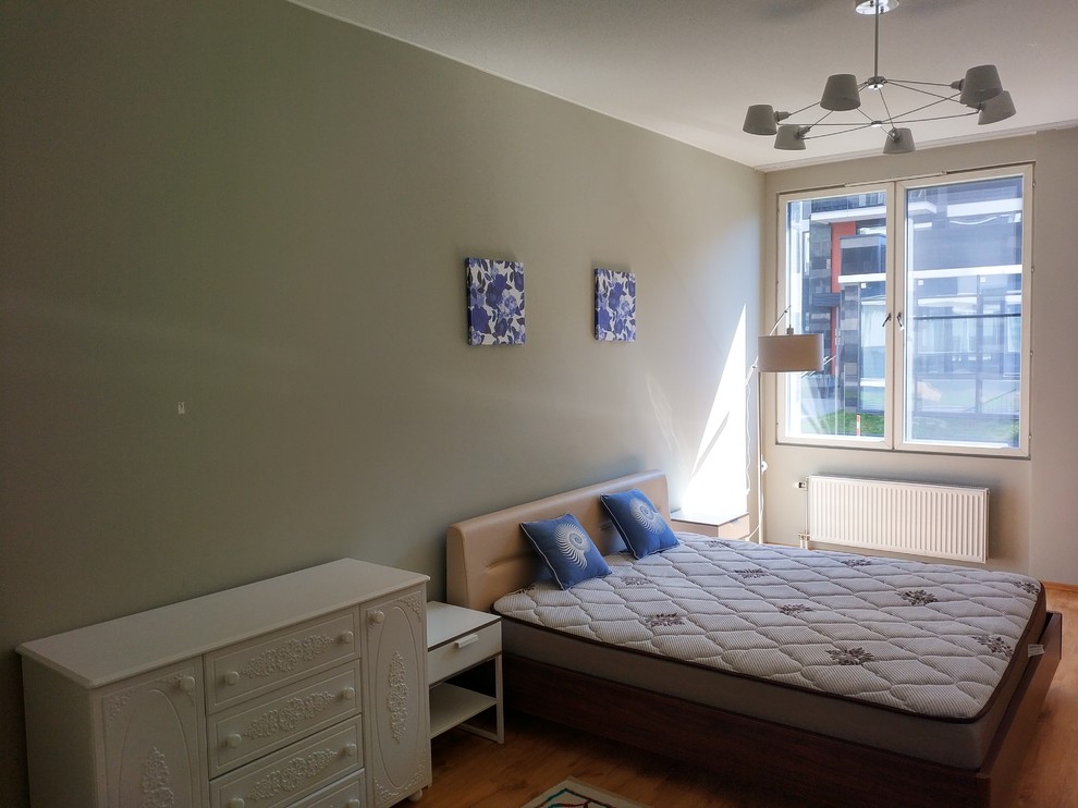 Обложка проекта: Косметический ремонт 3-к квартиры на Барочной ул.