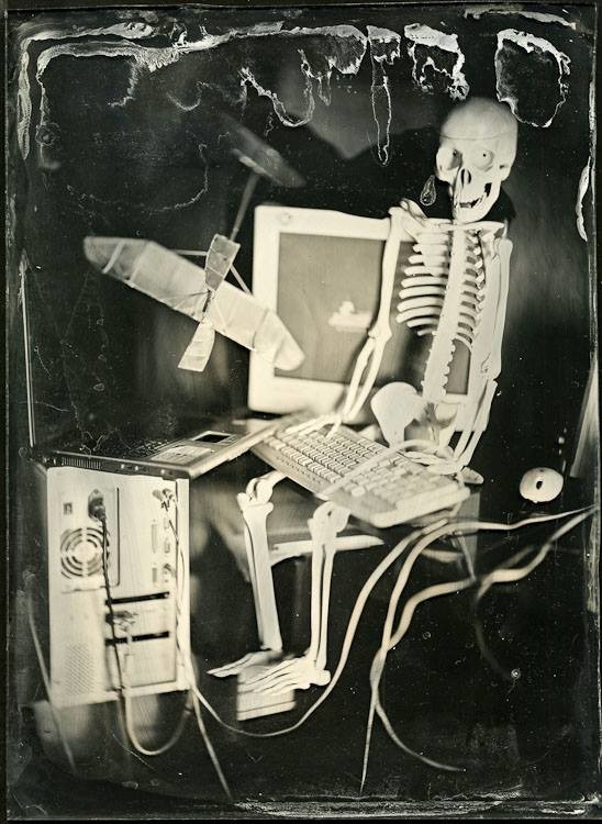 Фотографии для оформления интерьера в антикварной технике амбротип