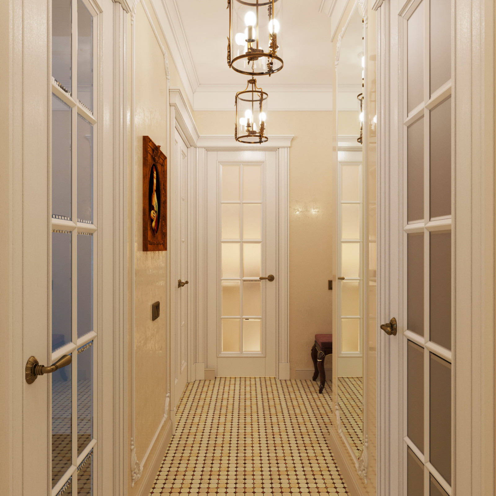 КВАРТИРА В КЛАССИЧЕСКОМ СТИЛЕ