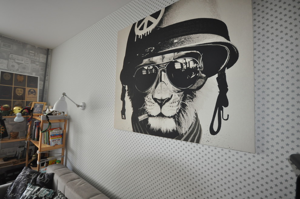 Бюджетный проект комнаты подростка