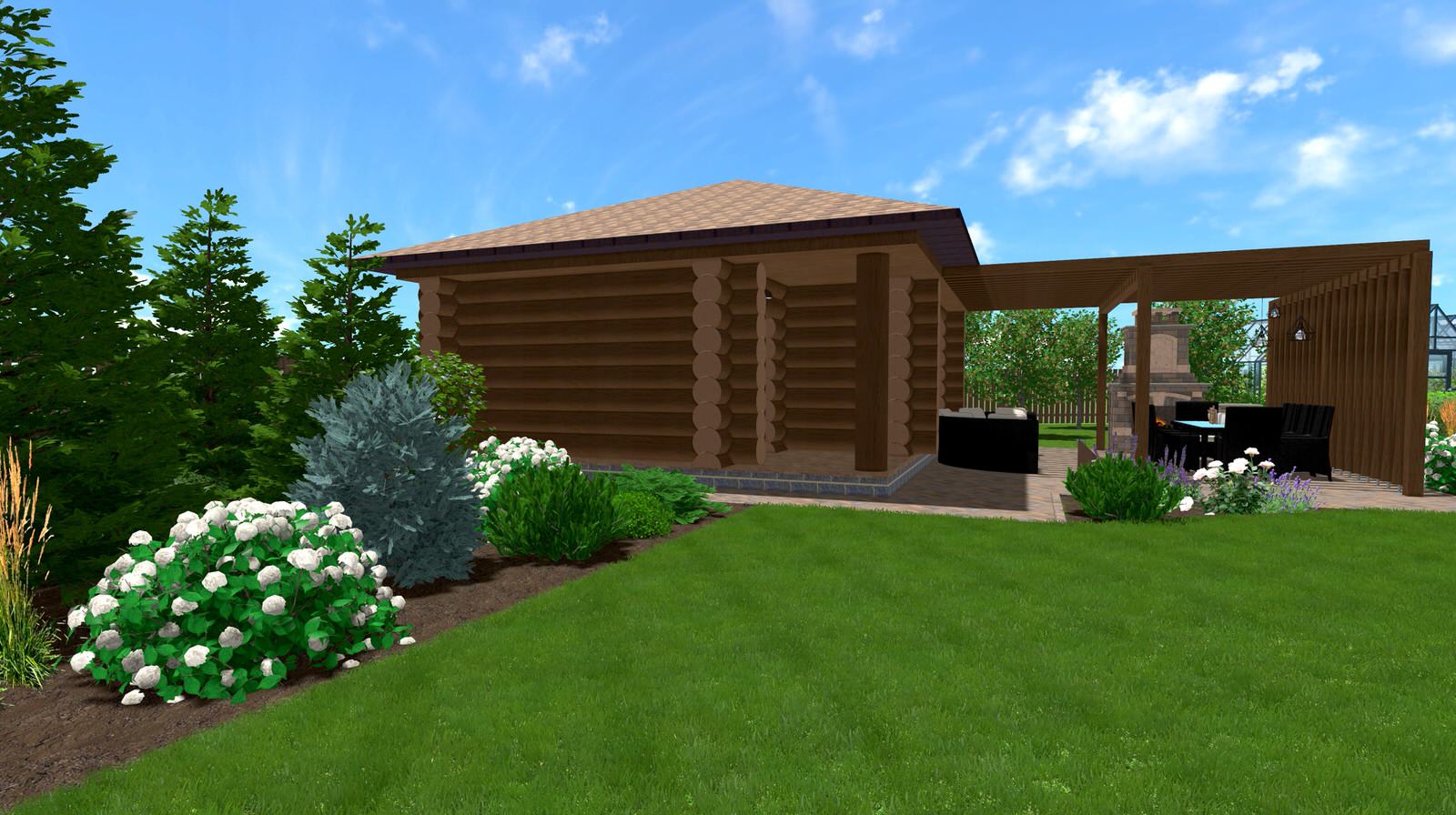 Жилино. Сад "Под другим углом"