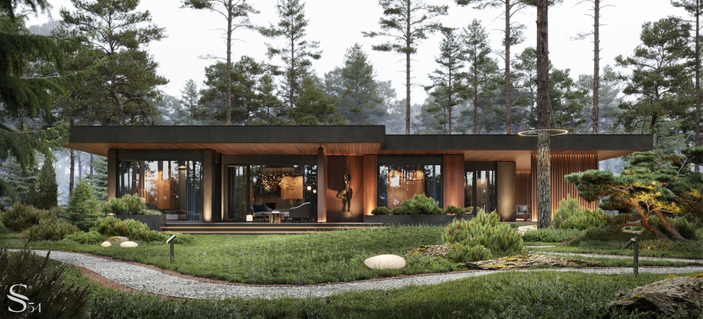 Одноэтажный дуплекс