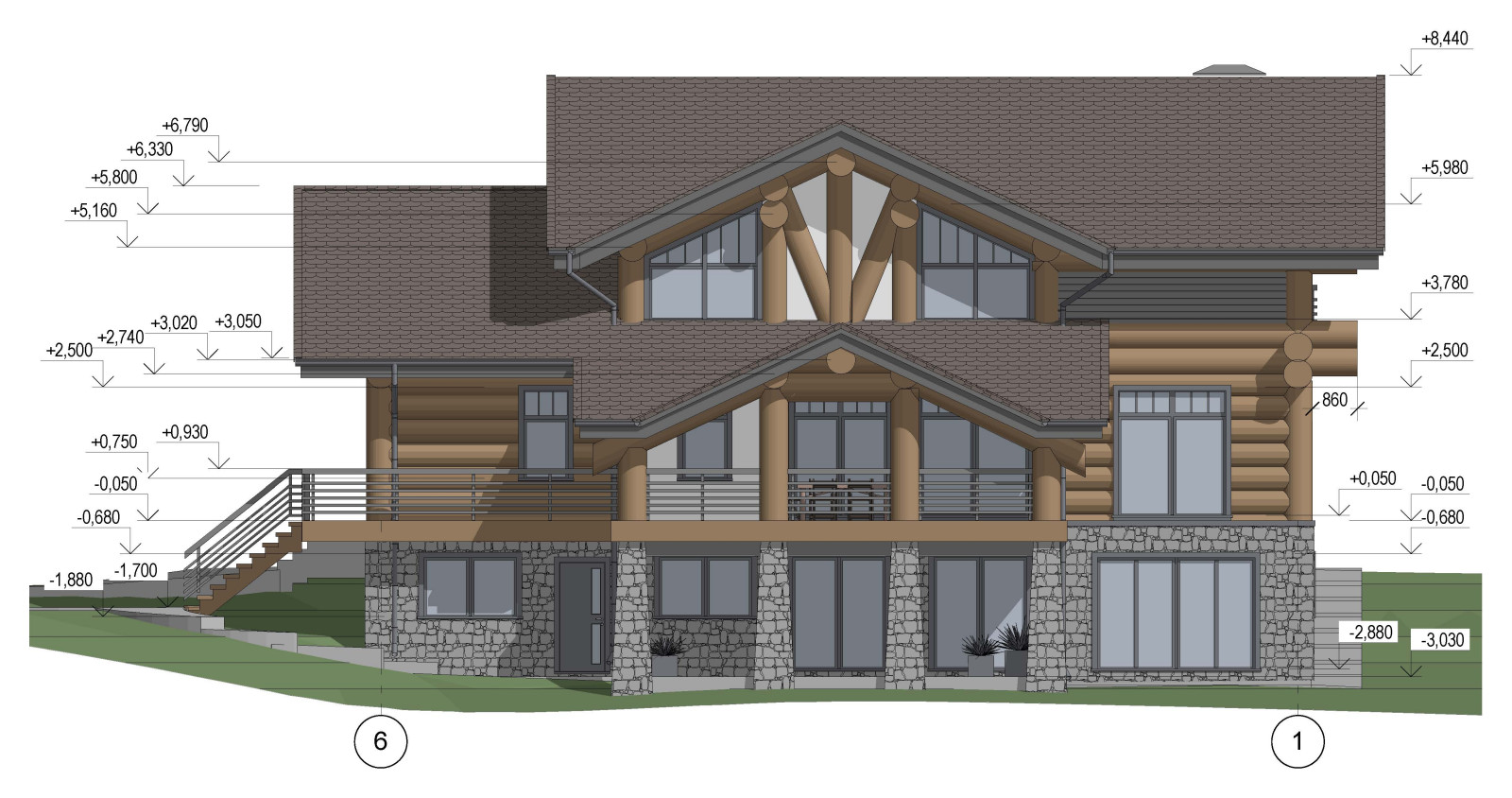 Трогательный дом с брутальным характером