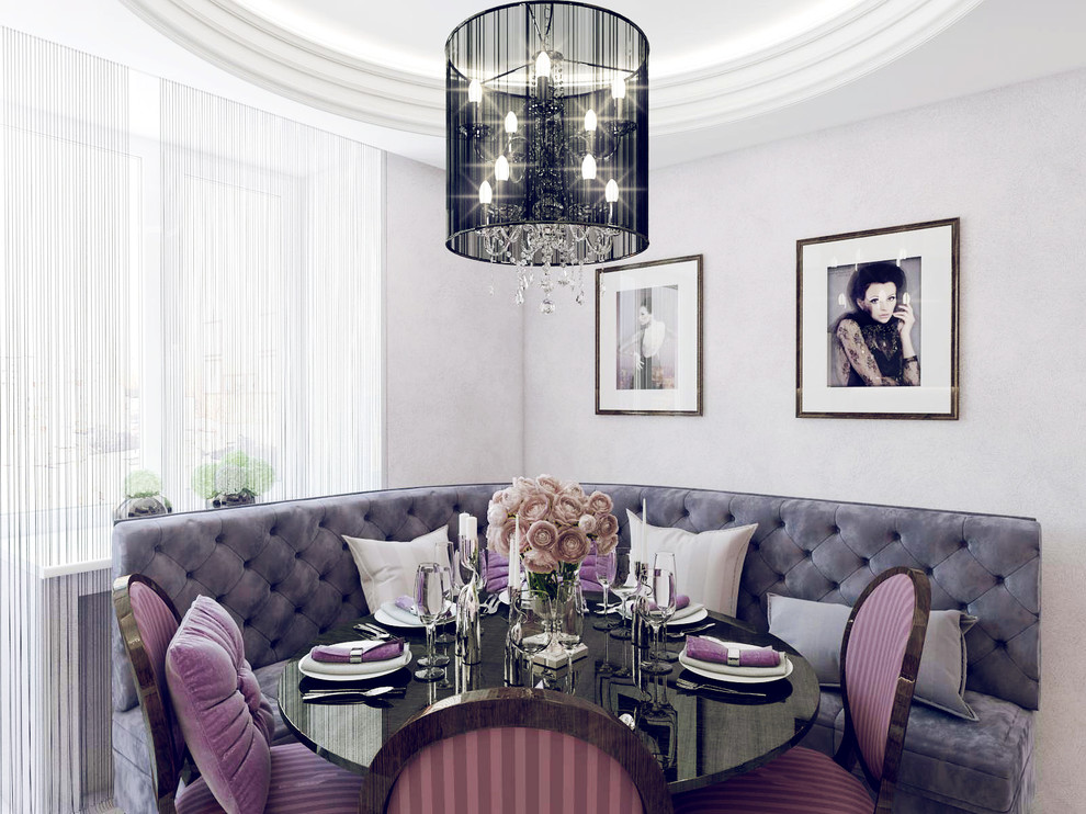 Черничное безе