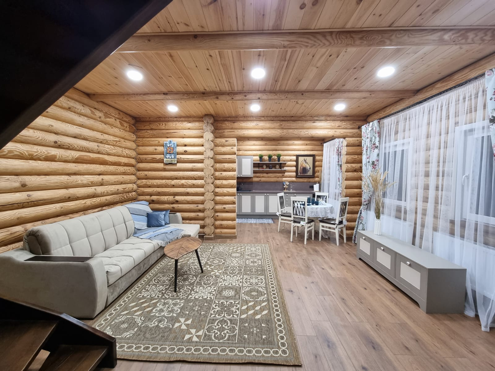 Гостевой дом из бревна