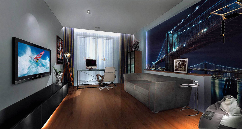 Обложка проекта: проект квартиры с элементами яхтенного стиля