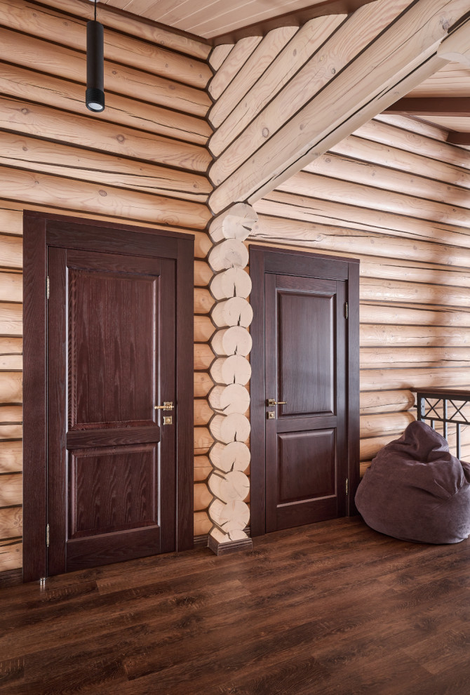 Модель Кантри в бревенчатом доме