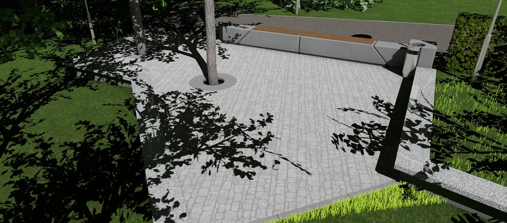 Эскизный проект благоустройства сквера у НТИ НИЯУ МИФИ Новоуральск.